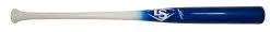 LOUISVILLE SLUGGER Personalized Bat White Royal Blue High Gloss