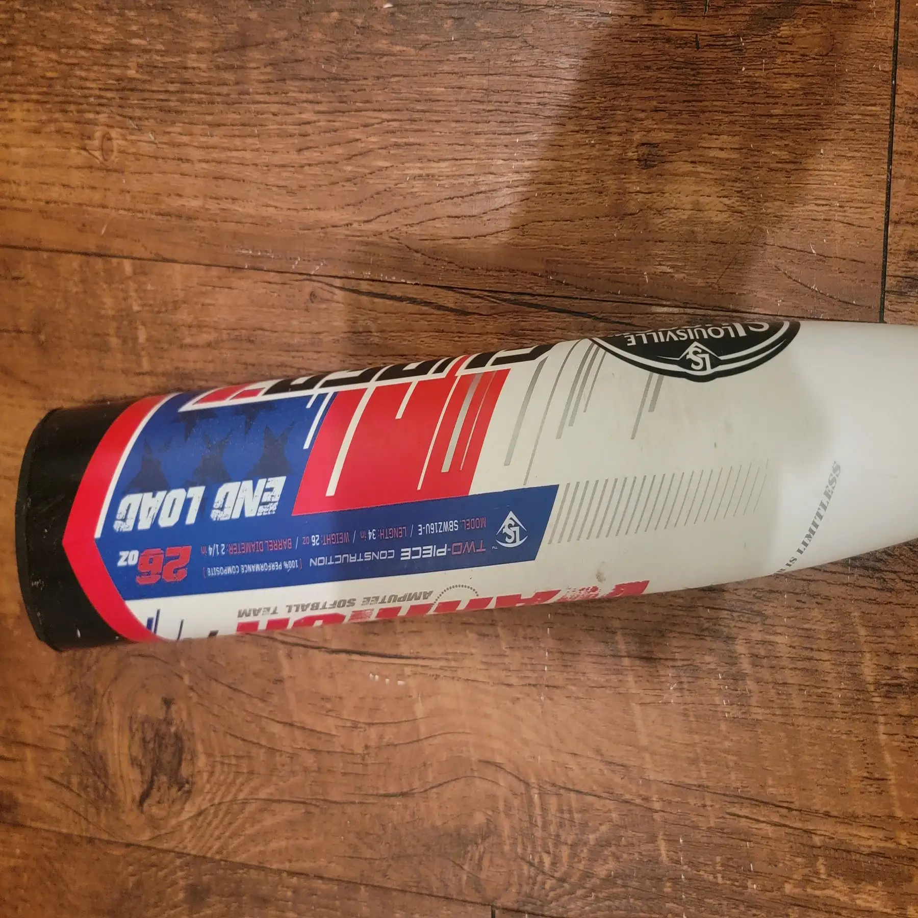 Used 2015 Louisville Slugger Composite SuperZ Bat (-8) 26 Oz 34" 5 Used 2015 Louisville Slugger Composite SuperZ Bat (-8) 26 Oz 34" - Image 3