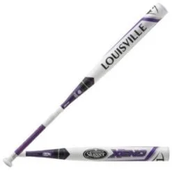LOUISVILLE SLUGGER New Louisville XENO FPXN151 Fastpitch Softball Bat 2 1/4" White/Purple