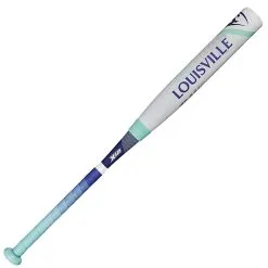 New Louisville Slugger WTFPXT172 X12 Fastpitch Softball Bat White/Blue 2 1/4"
